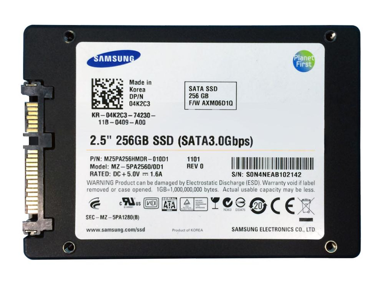 MZ5PA256HMDR-010D1 | Samsung | 470 Series 256Gb Mlc Sata 3Gbps 2.5-Inch Internal Solid State Drive (Ssd)