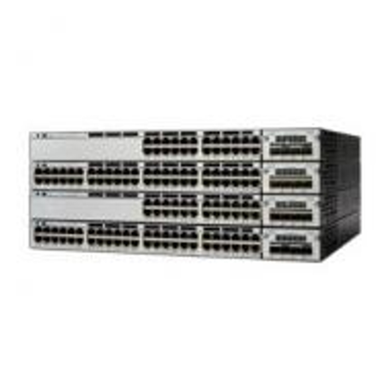 WS-C3750X-24P-S | CISCO | Catalyst 24-Ports 2-Slot 10/100/1000Base-T Ethernet Switch