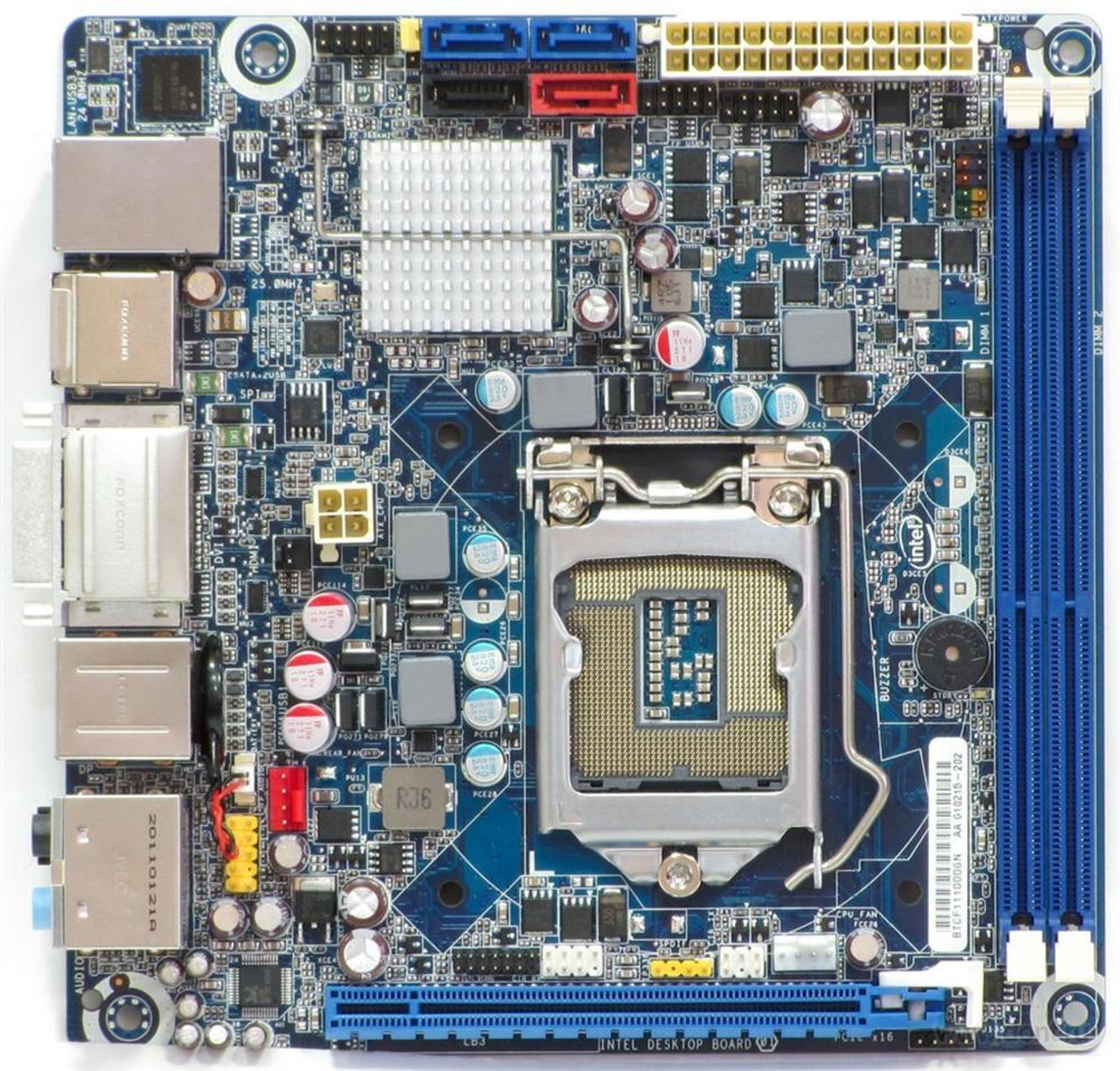 DH67CF | Intel | Desktop Motherboard Ih67 Express Chipset Socket H2 Lga1155 Mini Itx 1 X Processor Support