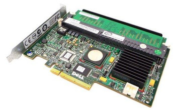 MX961-06 | Dell | Perc 5/I 256Mb Cache Dual Channel Sas 3Gbps Pci Express 1.0 X8 Raid 0/1/5/10/50 Controller Card