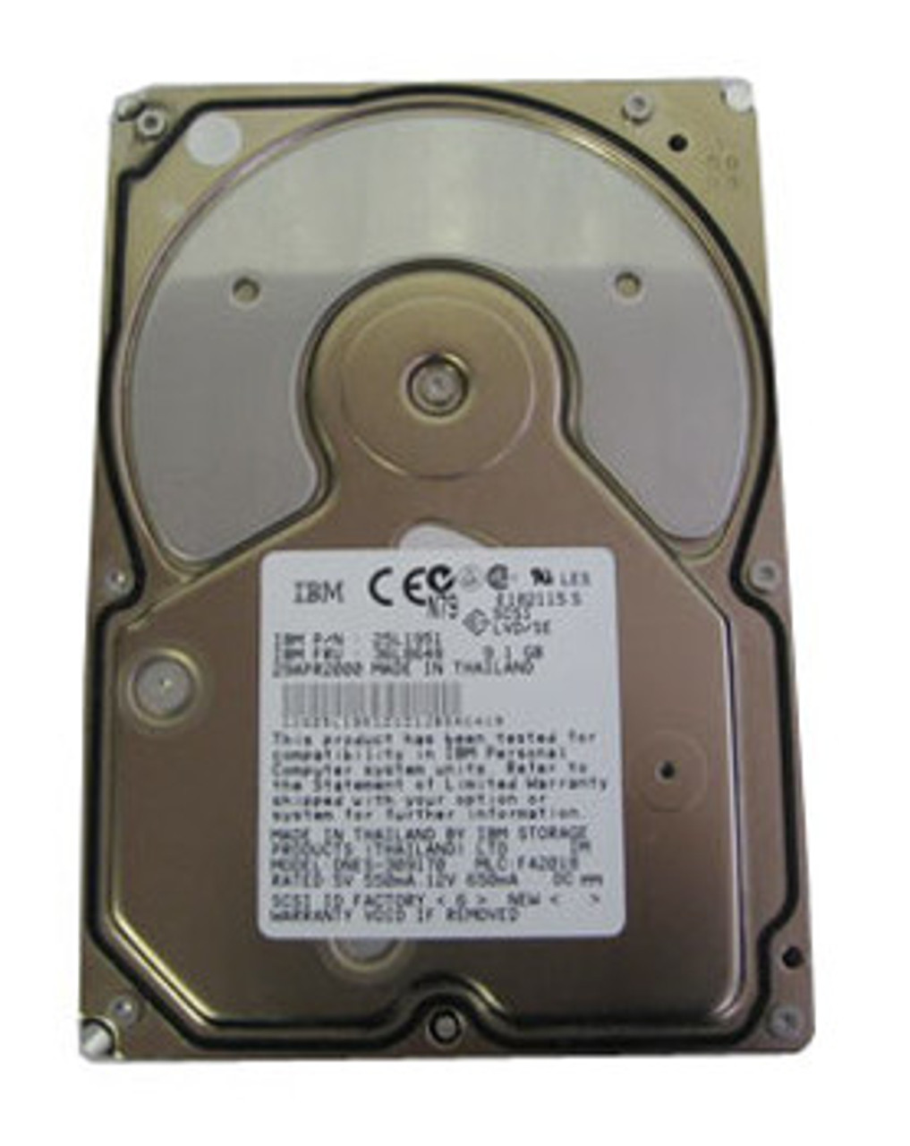 05J6982 | IBM | 4Gb 7200Rpm Ultra Scsi 3.5 512Kb Cache Hard Drive"