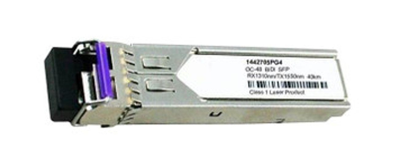 1442705PG4 | ADTRAN | 2.48Gbps Oc-48/Stm-16 Bx-D Single-Mode Fiber 40Km 1550Nmtx/1310Nmrx Lc ConNECtor Sfp Transceiver Module
