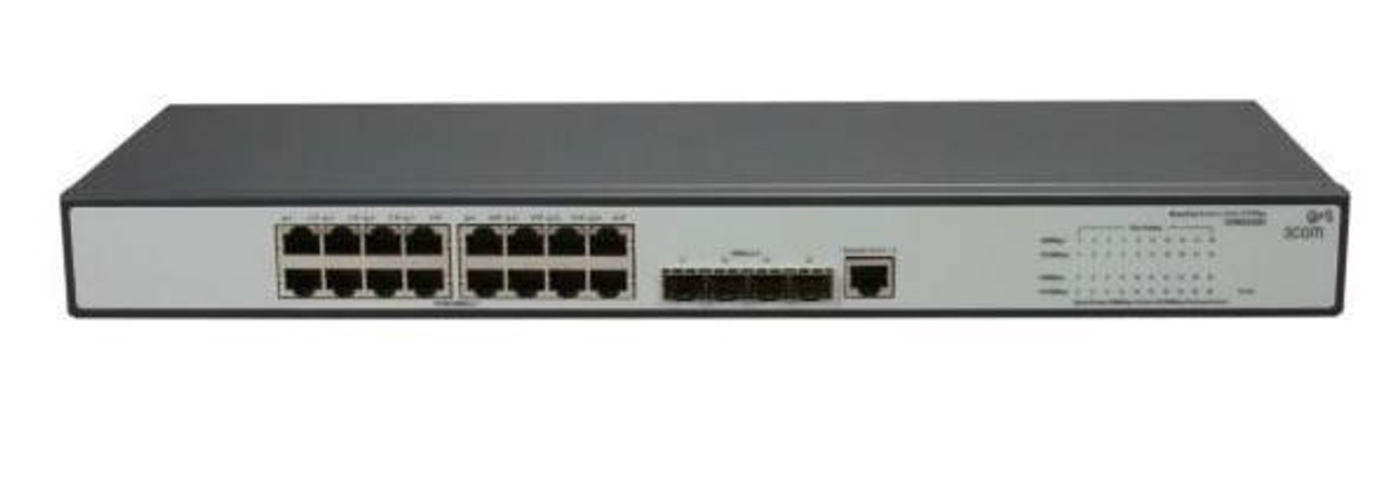 JE005A#ABA | Hp | Procurve Switch V1910-16G 16-Ports Managed 1000Base-T Gigabit Ethernet + 4 X Sfp (Mini-Gbic)