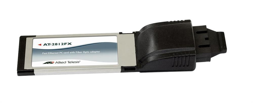 AT-2812FX/SC | ALLIED TELESIS | Secure, Expresscard Fast Ethernet Fiber (Sc) Adapter