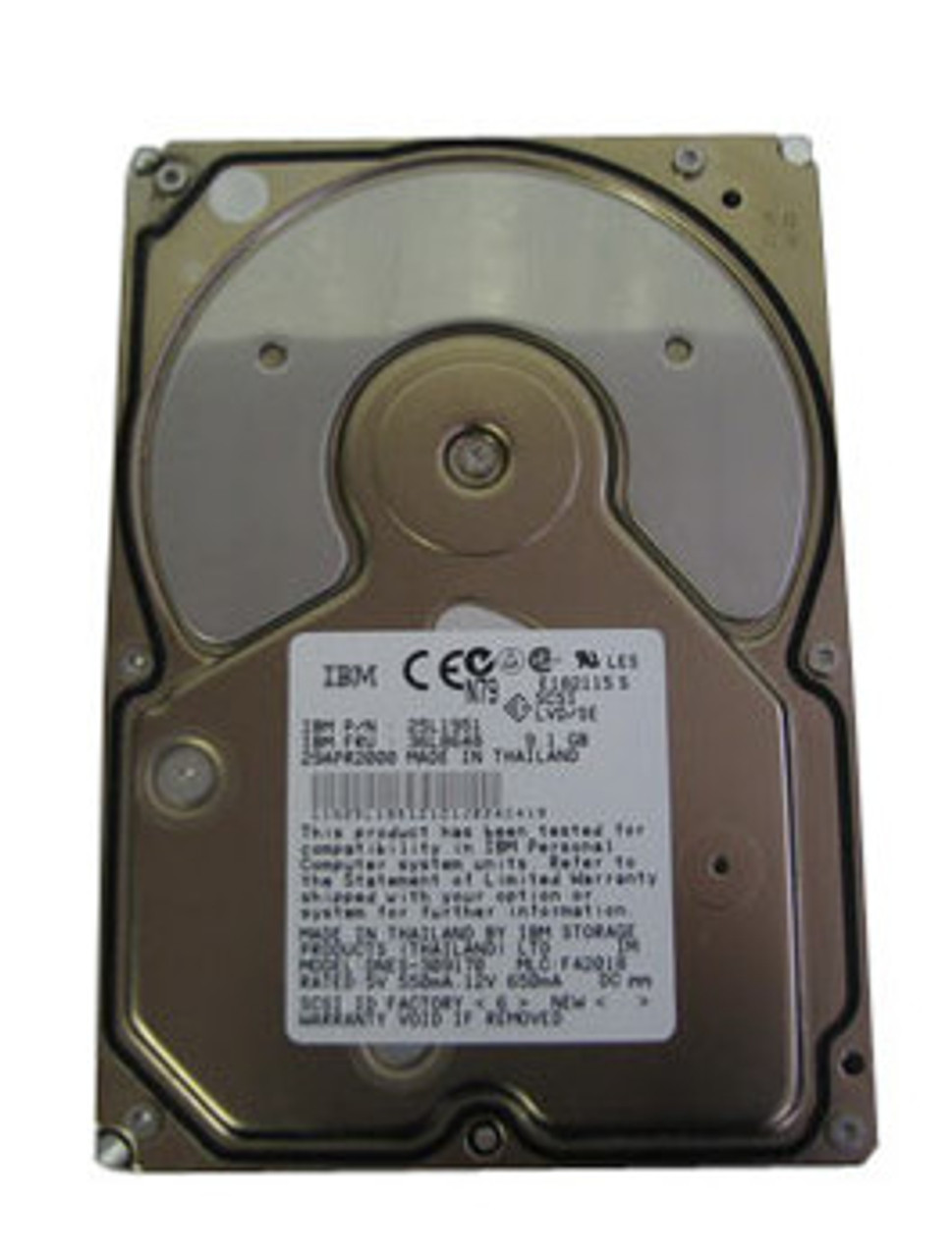 08L9490 | IBM | 18.2Gb Scsi 80-Pin Lvd 3.5-Inch Internal Hard Drive