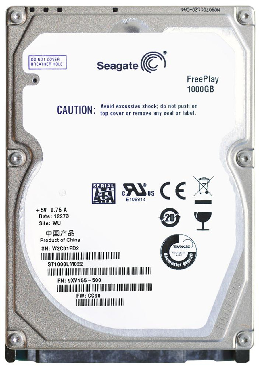 ST1000LM022 | Seagate | 1Tb 5400Rpm Sata 3Gb/S 2.5-Inch Hard Drive