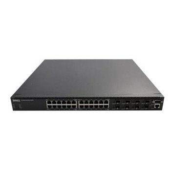 0UJ662 | DELL | PowerconNECt 6024 24-Ports 10/100/1000 + 8 X Shared Sfp Fc Managed Switch
