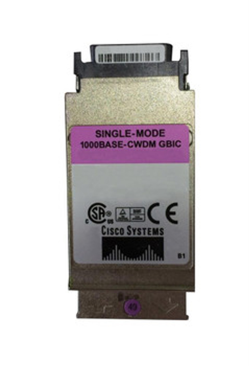 CWDM-GBIC120-1570 | CISCO | Cwdm 120Km 1570Nm Sc ConNECtor Gbic Transceiver Module