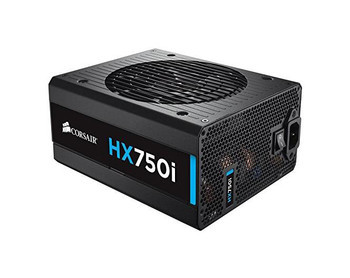 CP-9020072-UK | CORSAIR | Hx750I 750-Watts Atx 12V 80 Plus PlATInum Power Supply