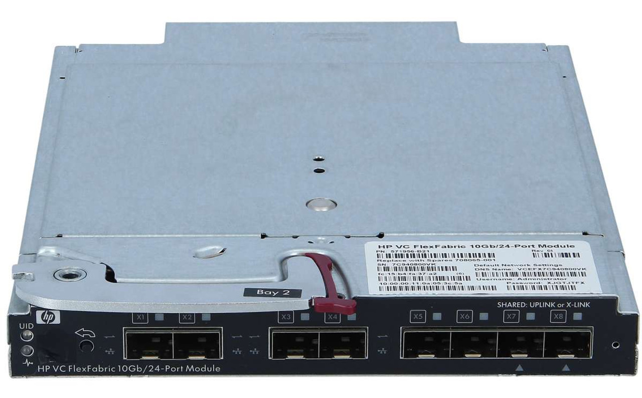 572213-001 | HP | Virtual ConNECt Flexfabric 10Gb/24-Port Module