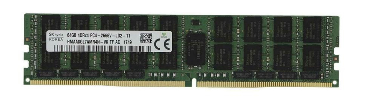 HMAA8GL7AMR4N-VKTF | Hynix | 64Gb Pc4-21300 Ddr4-2666Mhz Registered Ecc Cl19 288-Pin Load Reduced Dimm 1.2V Quad Rank Memory Module
