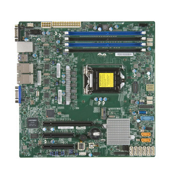 MBX11SNF | SUPERMICRO | X11Ssh-Ln4F Socket Lga 1151 Intel C236 Chipset Intel Xeon E3-1200 V6/V5 7Th/6Th Generation Processors Support Ddr4 4X Dimm 8X