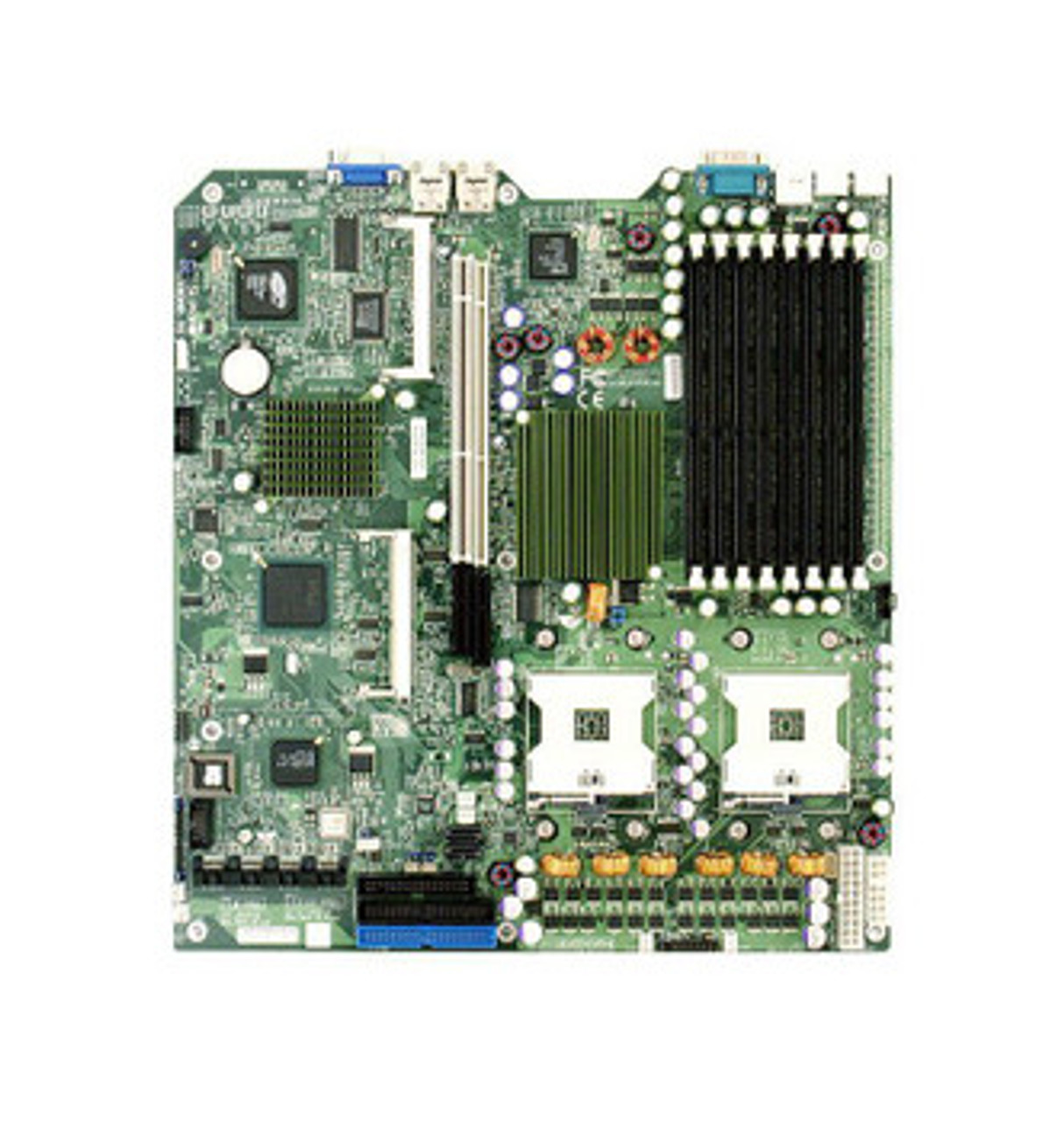 MBD-X6DHR-TG-B | SUPERMICRO | X6Dhr-Tg Dual Socket Fc-Mpga4 Intel E7520 Chipset 64-Bit Intel Xeon Processors Support Ddr 8X Dimm 2X Sata Extended-Atx