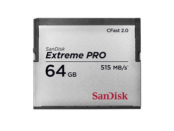 SDCFSP-064G-Z46D | Sandisk | Extreme Pro 64Gb Cfast 2.0 Flash Memory Card