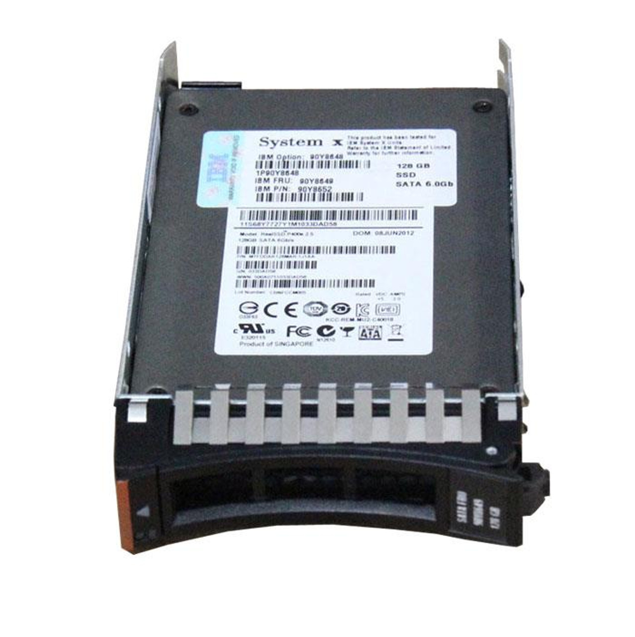 90Y8650 | Ibm | 128Gb Mlc Sata 6Gbps Hot Swap Enterprise Value 2.5-Inch Internal Solid State Drive (Ssd)