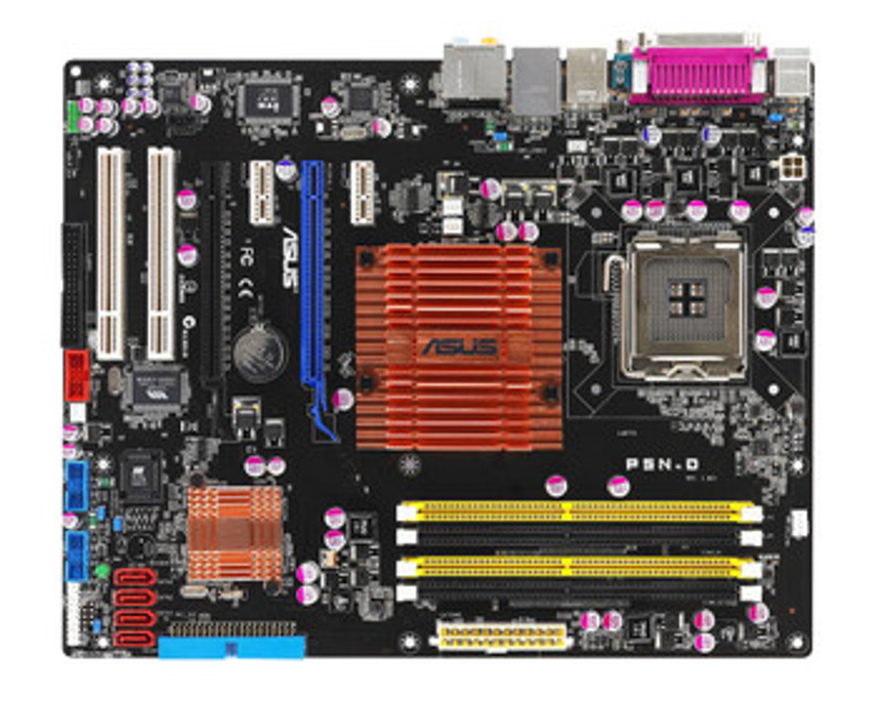 001E8C00015767C2 | ASUS | P5N-D Socket LGa 775 NVIDIA Nforce 750I Sli Chipset INTEL Core 2 Quad/ Core 2 Extreme/ Core 2 Duo/ Pentium Extreme/ Pentium D/ P