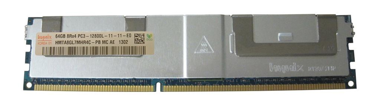 HMTA8GL7MHR4C-PBMC | Hynix | 64Gb Pc3-12800 Ddr3-1600Mhz Ecc Registered Cl11 240-Pin Load Reduced Dimm Octal Rank Memory Module