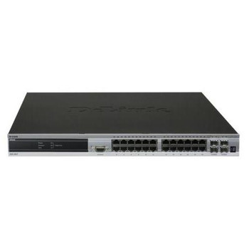 DGS-3627 | D LINK |D-LINK Xstack Managed 24-Ports Gigabit Stackable L3 Switch 4 Sfp Combo Ports 3 10-Gig Slots Ipv6