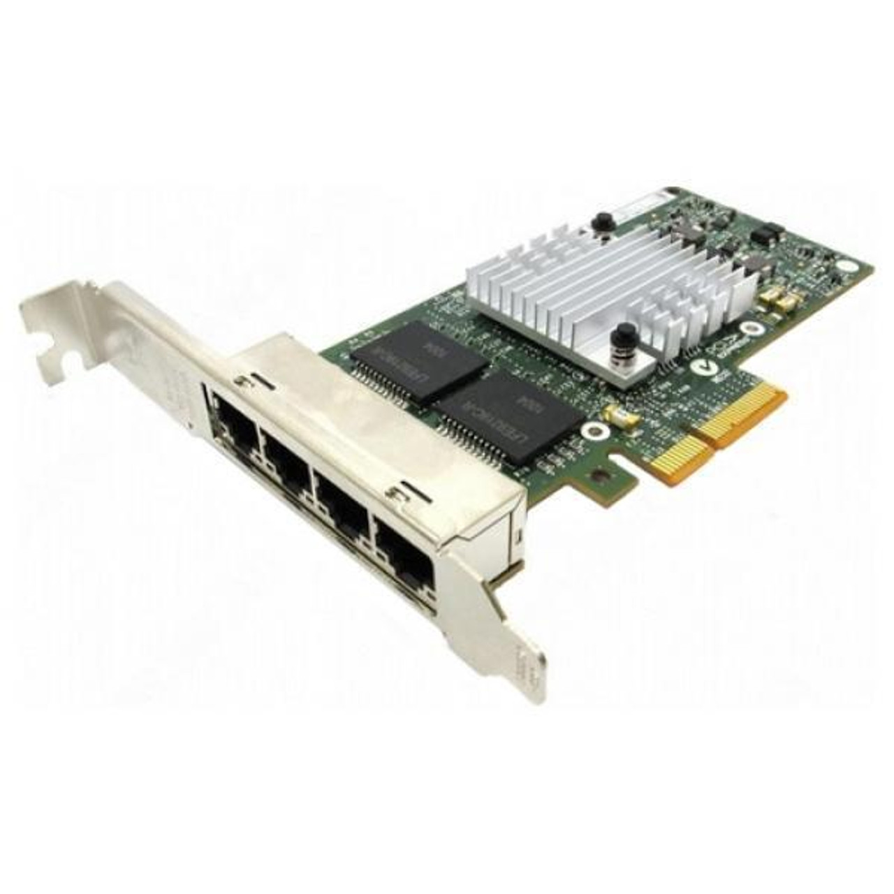 E68891-014 | Intel | Quad-Ports Rj-45 1Gbps 10Base-T/100Base-Tx/1000Base-T Gigabit Ethernet Pci Express 2.0 X4 Server Network Adapter