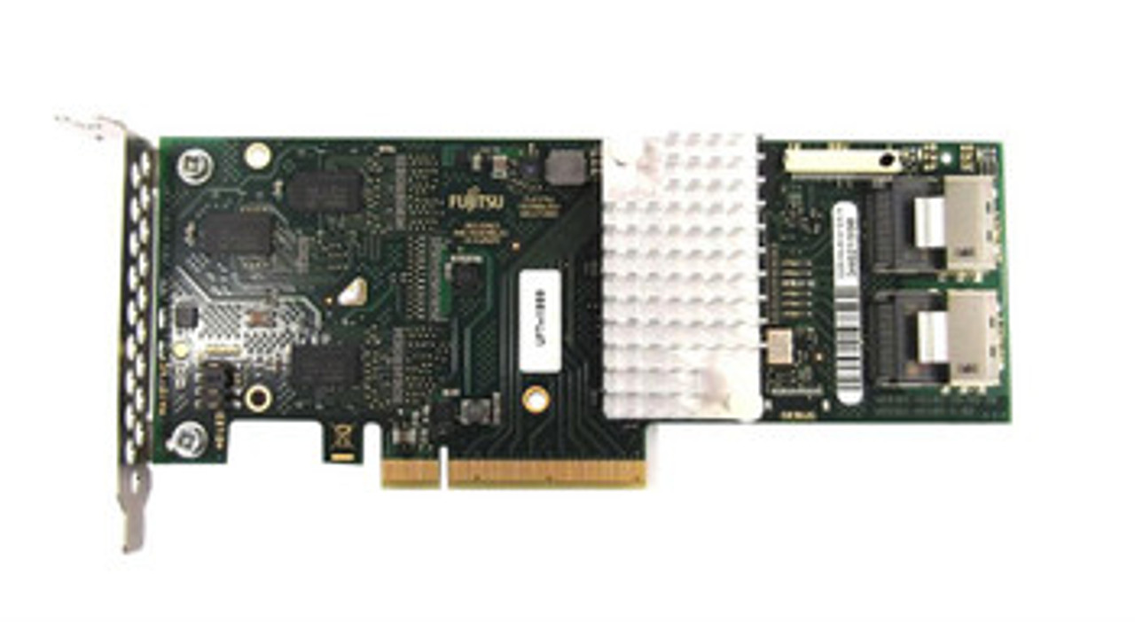 S26361-D2616-A22-1-R791 | FUJITSU | 8-Port Sas 6Gbps / Sata 6Gbps Pci Express 2.0 X8 Raid 0/1/5/6/10/50/60 Controller Card