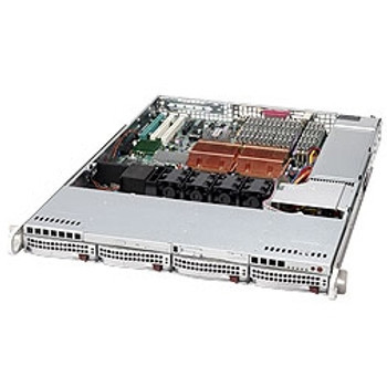 CSE-815S-710CV | SUPERMICRO | 710Watt 4X3.5 Hot-Swap Scsi U320 Superchassis (Silver)