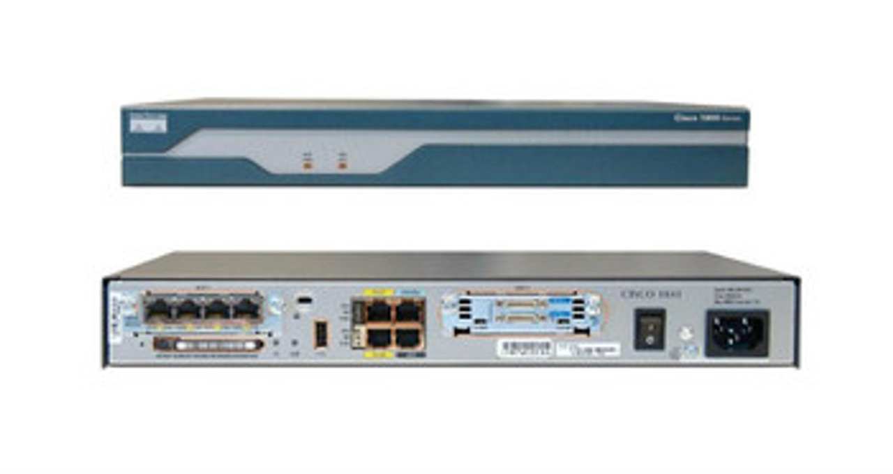 CISCO1841-ADSL2-M | CISCO | 1841 Bdl Hwic-1Adsl-M Ip Base 64Mb Cf/128Mb Dr