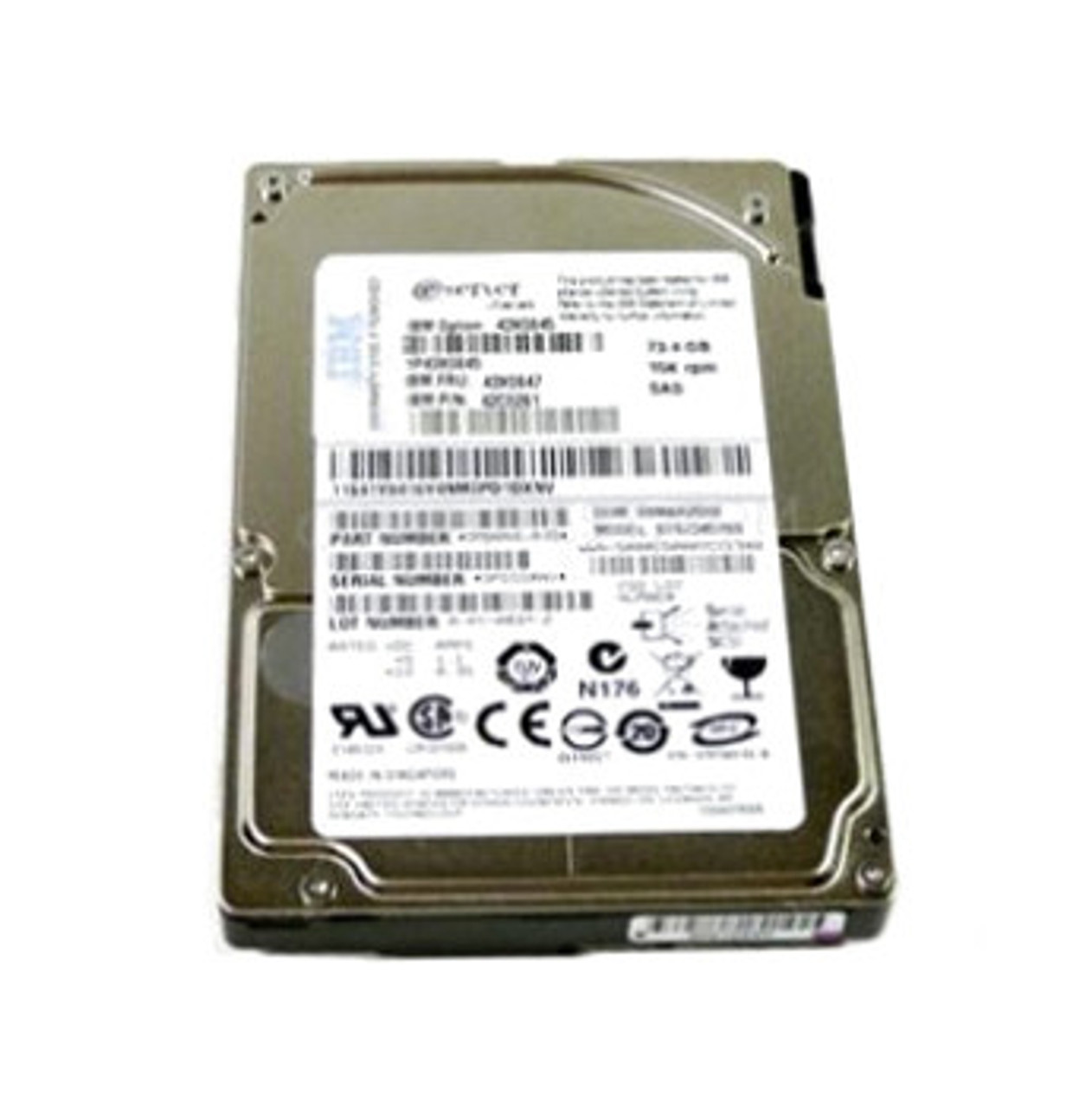 00NA331 | IBM | 300Gb 15000Rpm Sas 12.0 Gbps 2.5 128Mb Cache Hot Swap Hard Drive"