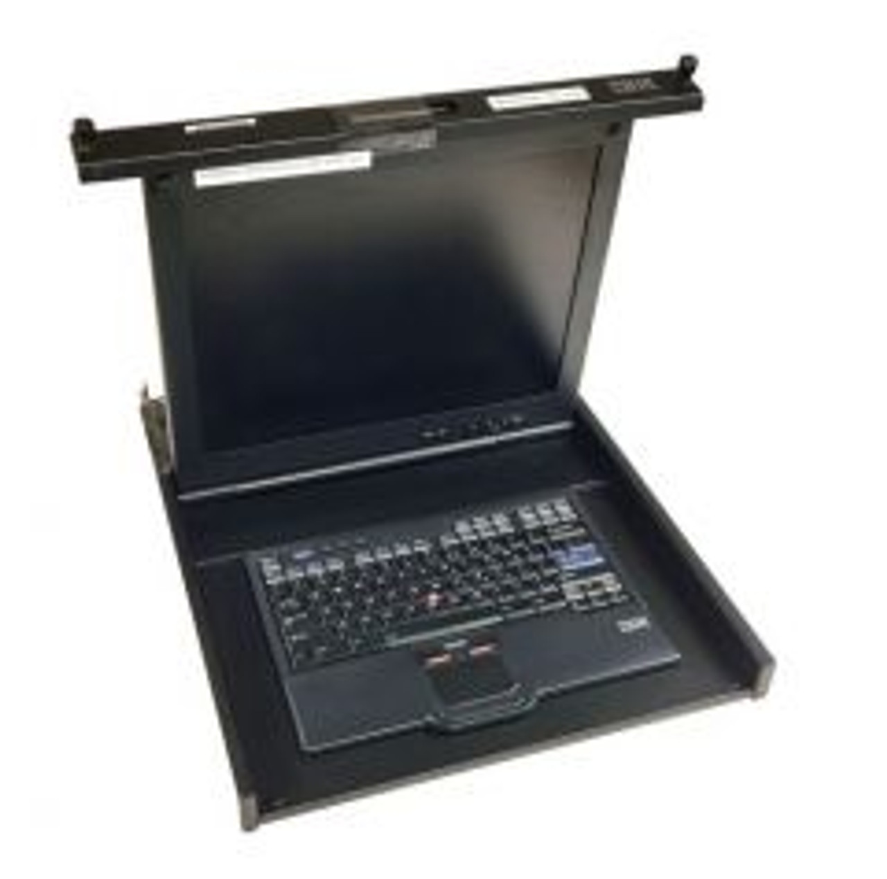 1723-HC1 | IBM | 1U 17-inch Flat Panel Console Kit with Keyboard, mouse, Power Adapter and Rail Kit