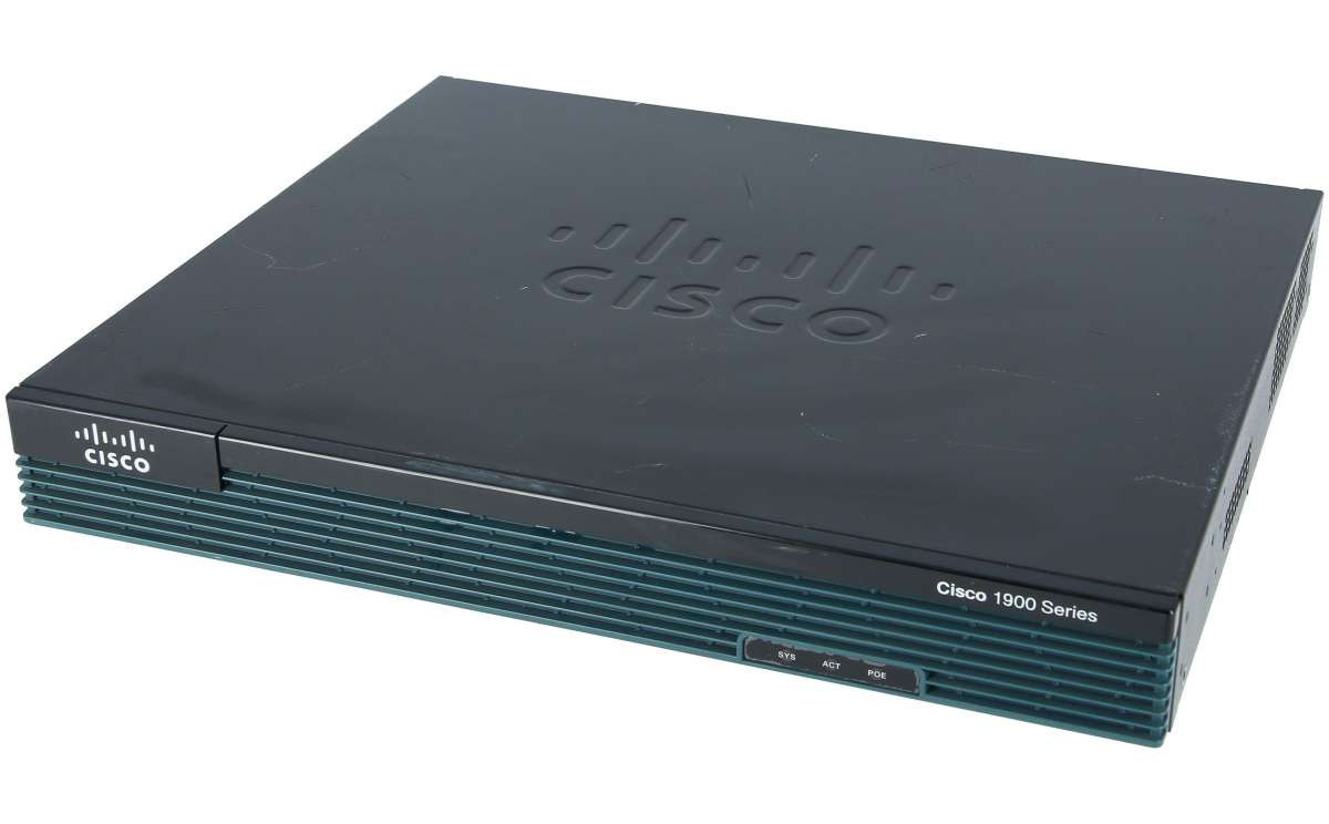 CISCO1921-SEC/K9-D4 | CISCO | 1921 With 2 Onboard Ge 2 Ehwic Slots 256Mb Usb Flash 512Mb Dram Integrated Services Router