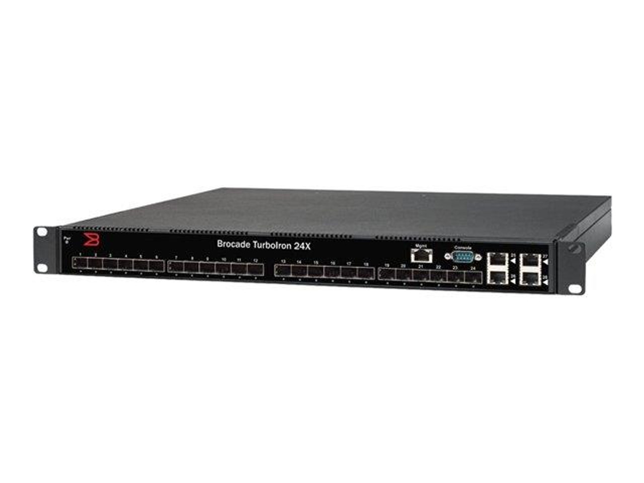 TI-24X-AC | BROCADE | Turboiron 1U 24-Ports Xfp Managed Switch With 4X 10/100/1000Base-T Rj-45 Ports (Refurbished)