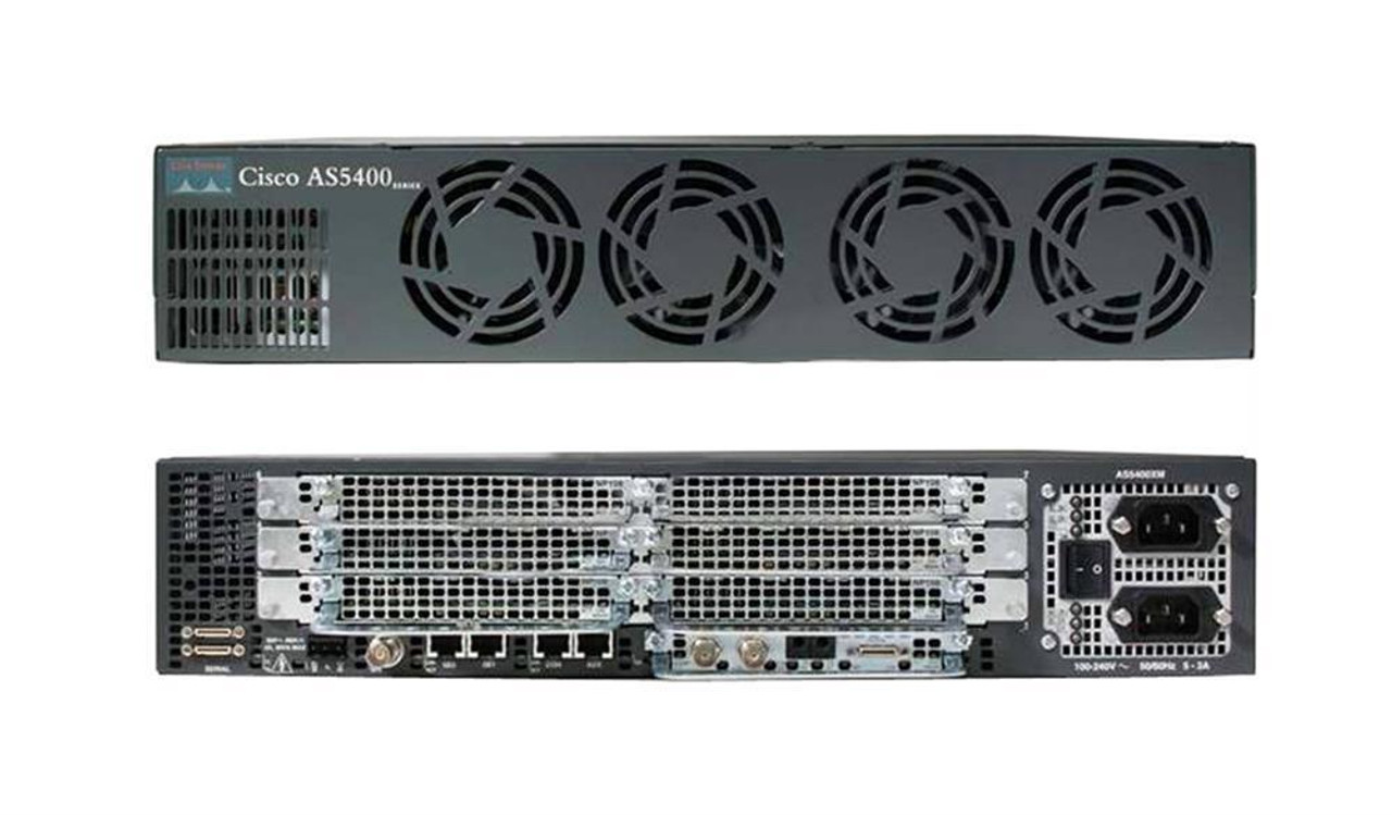 AS5400 | CISCO | Chassis With Mb 3 Dfc Carrier Cards