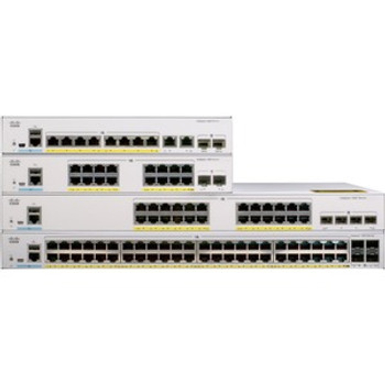 C1000FE-24T-4G-L | CISCO | Catalyst 1000-24T-4X-L Switch 24 Ports Manageable 2 Layer Supported Modular 4 Sfp Slots Optical Fiber Twisted Pair
