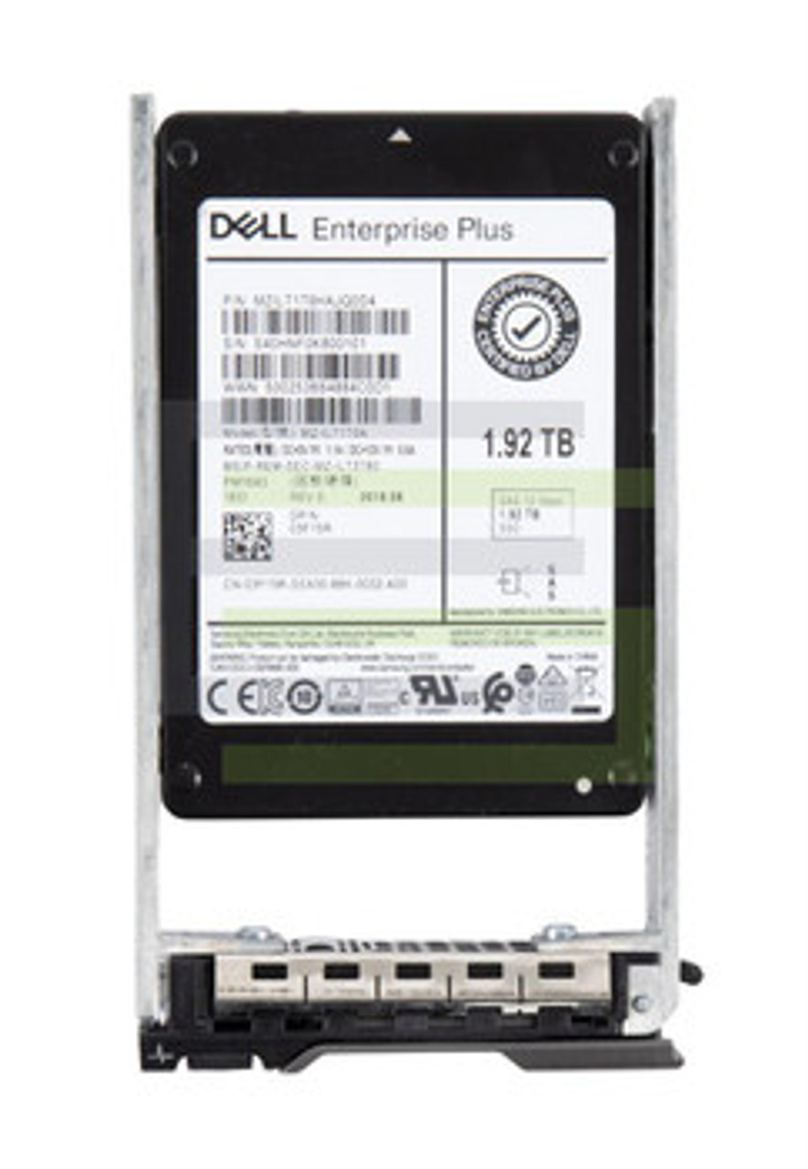 3F15R | Dell | 1.92Tb Tlc Sas 12Gbps 2.5-Inch Internal Solid State Drive (Ssd)