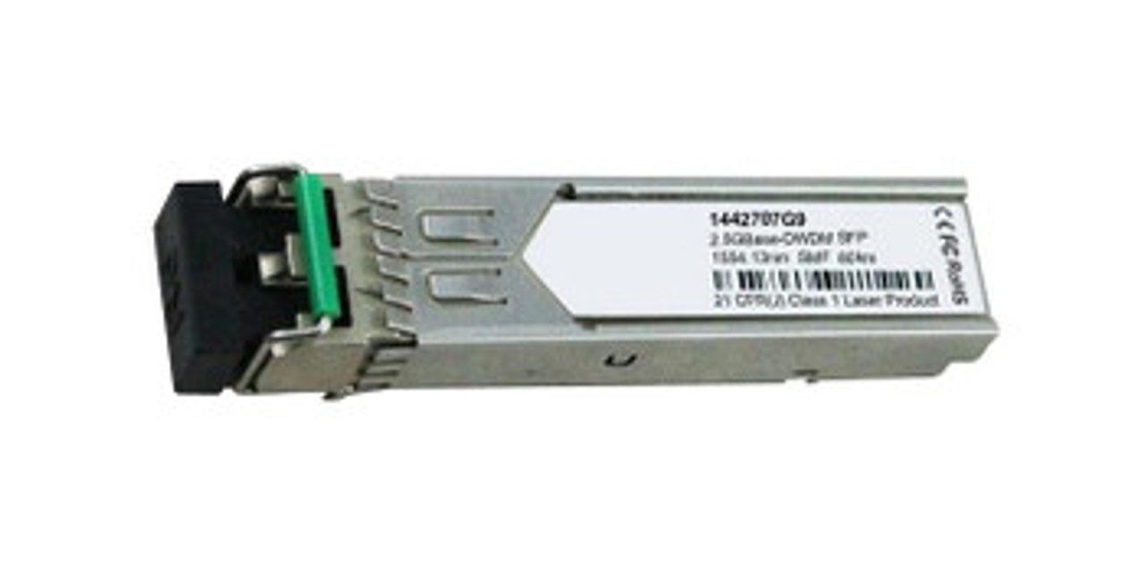 1442707G9 | ADTRAN | 2.5Gbps Oc-48/Stm-16 Dwdm Single-Mode Fiber 80Km 1554.13Nm Duplex Lc ConNECtor Sfp Transceiver Module