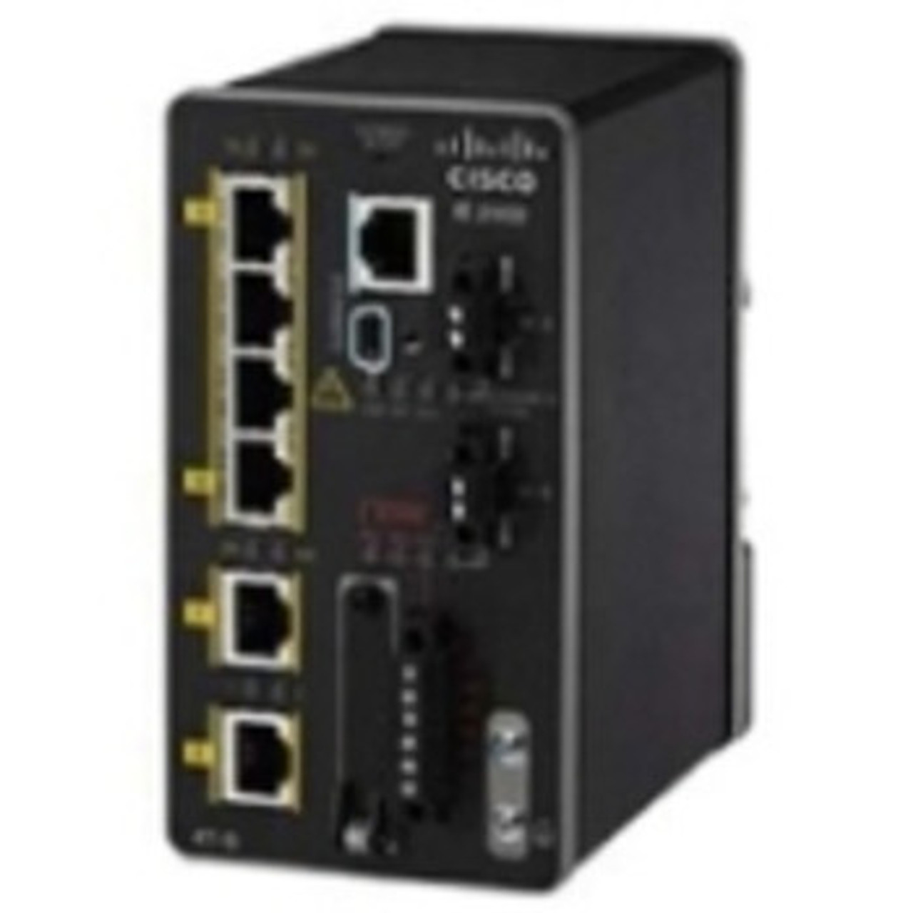 IE-2000-4TS-G-L | CISCO | 4-Ports Rj-45 10/100Base-Tx Usb Manageable Layer2 Rail-Mountable Desktop Ethernet Switch With 2X Sfp Expansion Slots (Refurbishe
