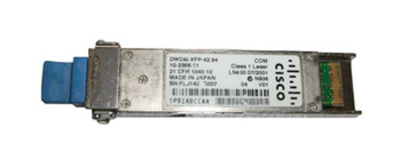 CWDM-XFP-42.94= | CISCO | 10Gbps 10Gbase-Lr Single-Mode Fiber 80Km 1542.94Nm Duplex Lc ConNECtor Xfp Transceiver Module
