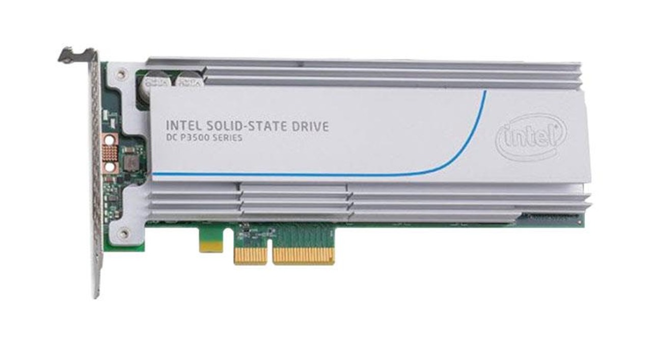 SSDPEDMX012T410 | Intel | Dc P3500 Series 1.2Tb Mlc Pci Express 3.0 X4 Nvme (Plp) Hh-Hl Add-In Card Solid State Drive (Ssd)
