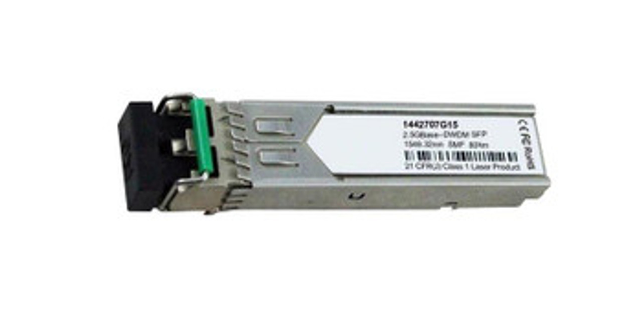 1442707G15 | ADTRAN | 2.5Gbps Oc-48/Stm-16 Dwdm Single-Mode Fiber 80Km 1549.32Nm Duplex Lc ConNECtor Sfp Transceiver Module