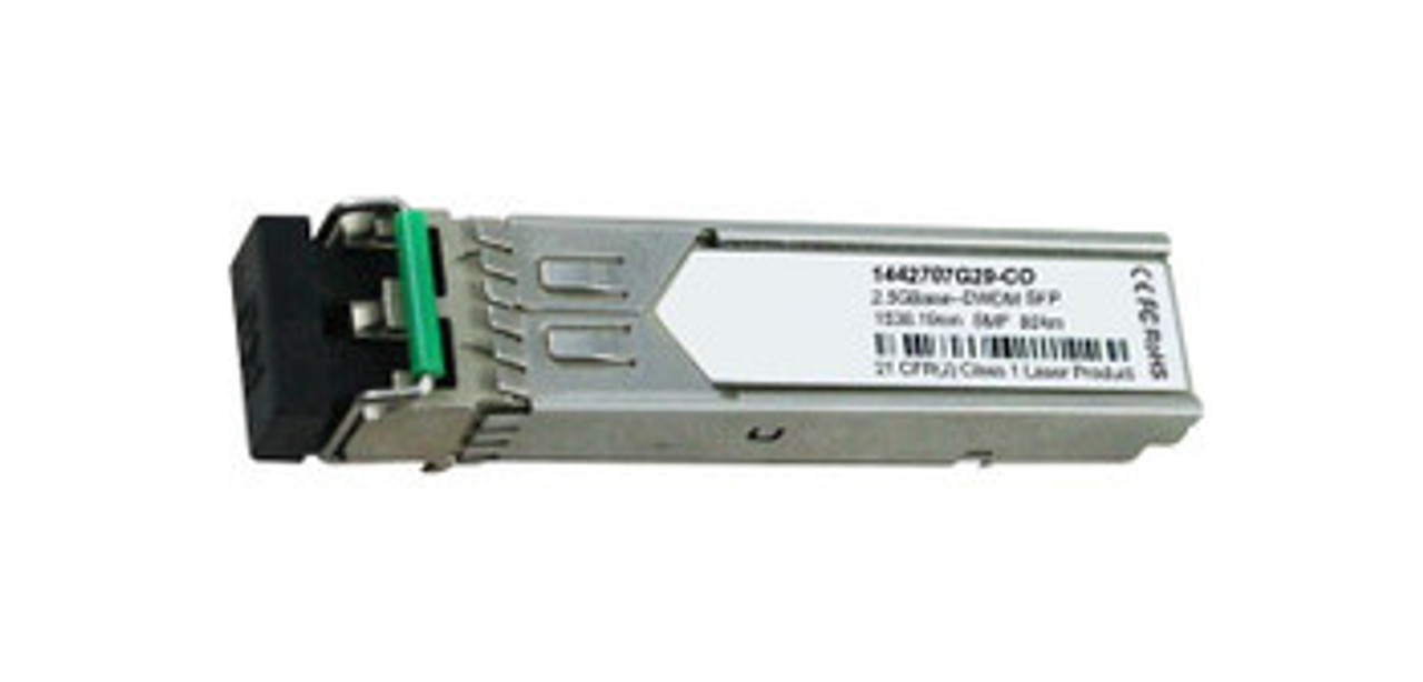 1442707G29 | ADTRAN | 2.5Gbps Oc-48/Stm-16 Dwdm Single-Mode Fiber 80Km 1538.18Nm Duplex Lc ConNECtor Sfp Transceiver Module