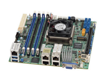 MBD-X10SDV-TLN4F-B | SUPERMICRO | X10Sdv-Tln4F Single Socket Fcbga 1667 System On Chipset Intel Xeon D-1541 Processors Support Ddr4 4X Dimm 6X Sata3