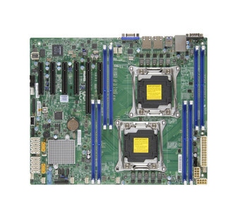 MBDX10DRLIT | SUPERMICRO | X10Drl-It Dual Socket R3 Lga 2011 Xeon E5-2600 V4 / V3 Intel C612 Chipset Ddr4 8 X Dimm 6 X Sata 6Gbps Atx Server