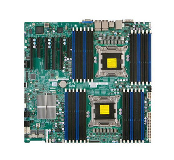 X9DRILN4FB | Supermicro | Dual Socket-Lga2011 Chipset Intel C602 24 X Ddr3 10 X Sata 6 X Pci Express 9 X Usb E-Atx Server Motherboard