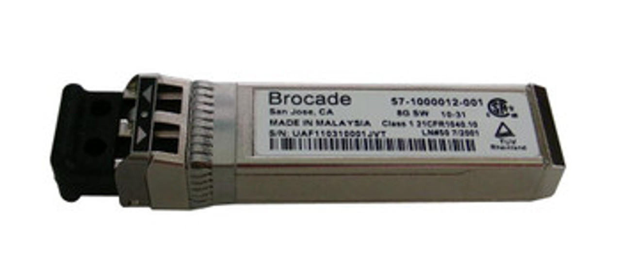 57-1000012-001 | BROCADE | Lbl 8Gb Short Wave Sfps 8Pack