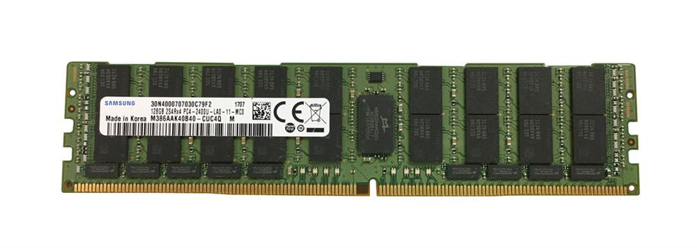 M386AAK40B40-CUC4Q | Samsung | 128Gb Pc4-19200 Ddr4-2400Mhz Registered Ecc Cl17 288-Pin Load Reduced Dimm 1.2V Octal Rank Memory Module