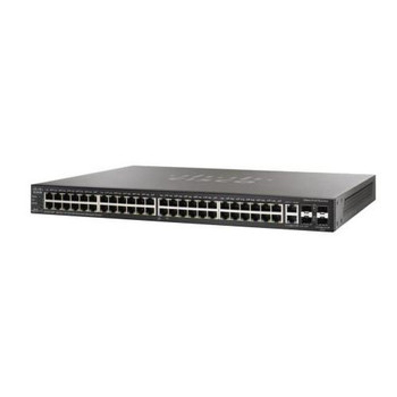 SG500-52P | CISCO | Sg500 52-Ports 10/100/1000 Rj-45 Poe Stackable Manageable Layer2 Rack-Mountable Switch With 2X Combo Gigabit Sfp Ports And 2X Sfp Port