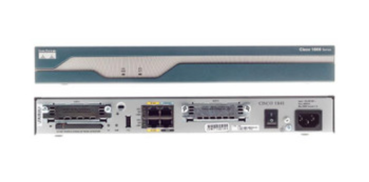 CISCO1841N | CISCO | Modular Router W/2Xfe 2 Wan Slots 64 Fl/256 Dr
