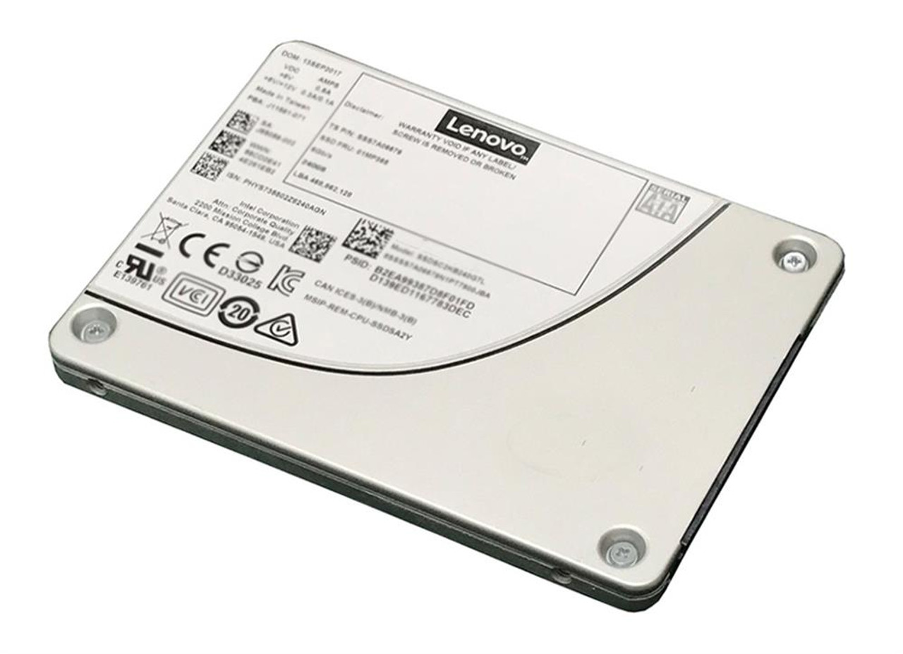 4XB0N68521 | Lenovo | 960Gb Tlc Sata 6Gbps Hot Swap Mainstream Endurance 2.5-Inch Internal Solid State Drive (Ssd) With Tray For Thinkserver Gen 5