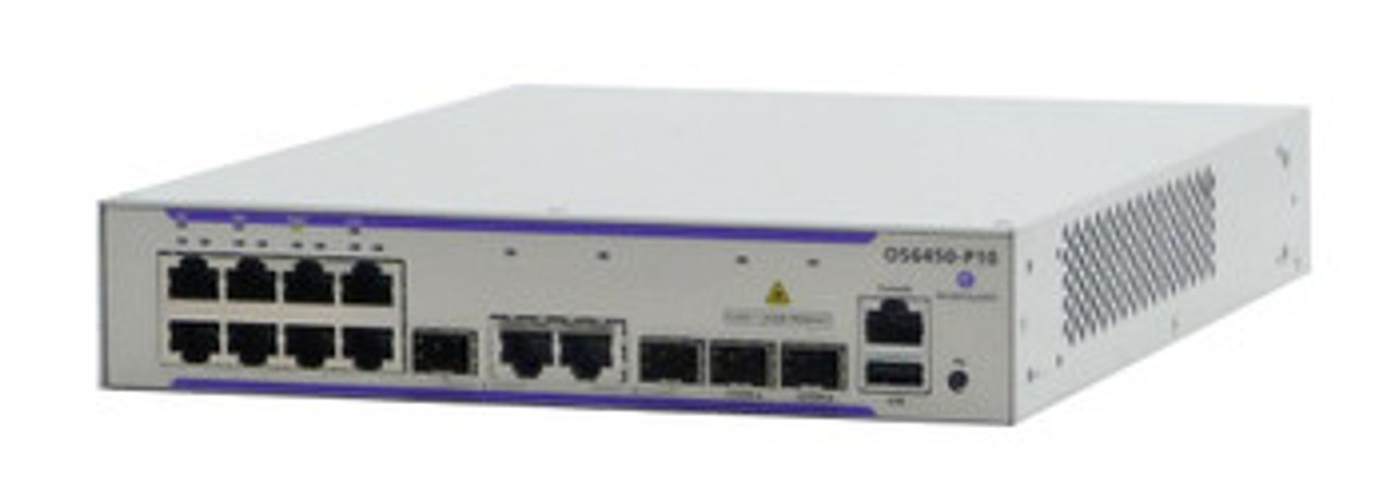 903407-90 | ALCATEL LUCENT |Alcatel Os6450 P10 Managed Network Switch L2 L3 Gigabit E