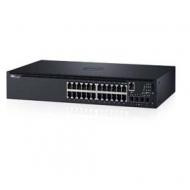 0GCXM | Dell | PowerConnect N1524P 24-Port 24 x 10/100/1000 + 4 x 10 Gigabit SFP+ PoE+ Rack-Mountable Layer 2 Managed Switch