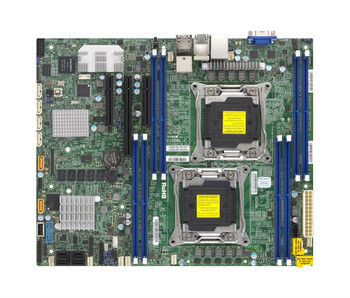 MBDX10DRLCB | SUPERMICRO | X10Drl-C Dual Socket R3 Lga 2011 Xeon E5-2600 V4 / V3 Intel C612 Chipset Ddr4 8 X Dimm 6 X Sata 6Gbps 8 X Sas 12Gbps Atx